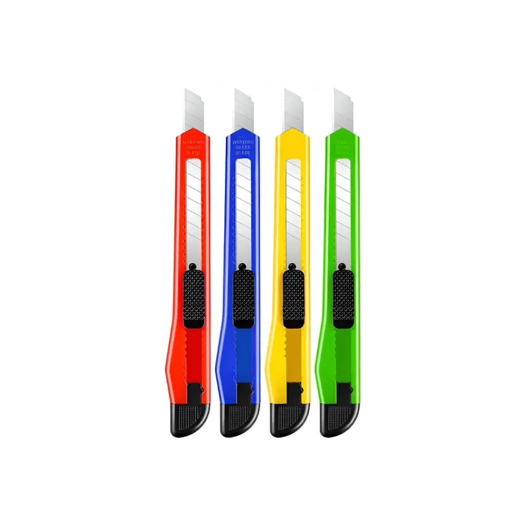 EXACTO CUCHILLA DE CORTE RETRACTIL DE COLORES