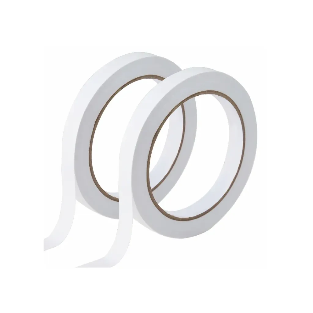 CINTA DOBLE FAZ TRANSPARENTE 8MM 12 MTS
