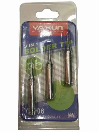 [3140] PUNTA CAUTIN SET 3 PIEZAS YAXUN YX206