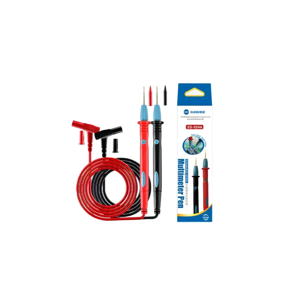 [3432] CABLE PARA TESTER MULTIMETRO PUNTA FINA SUNSHINE SS024A SS024