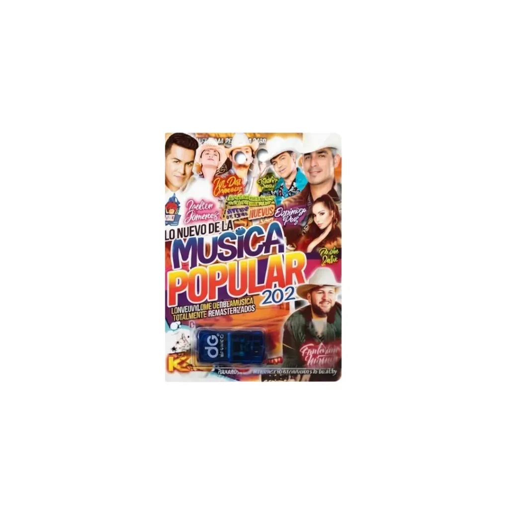 [2371] MEMORIA CON MUSICA MEXICANA TROPICALES RANCHERAS