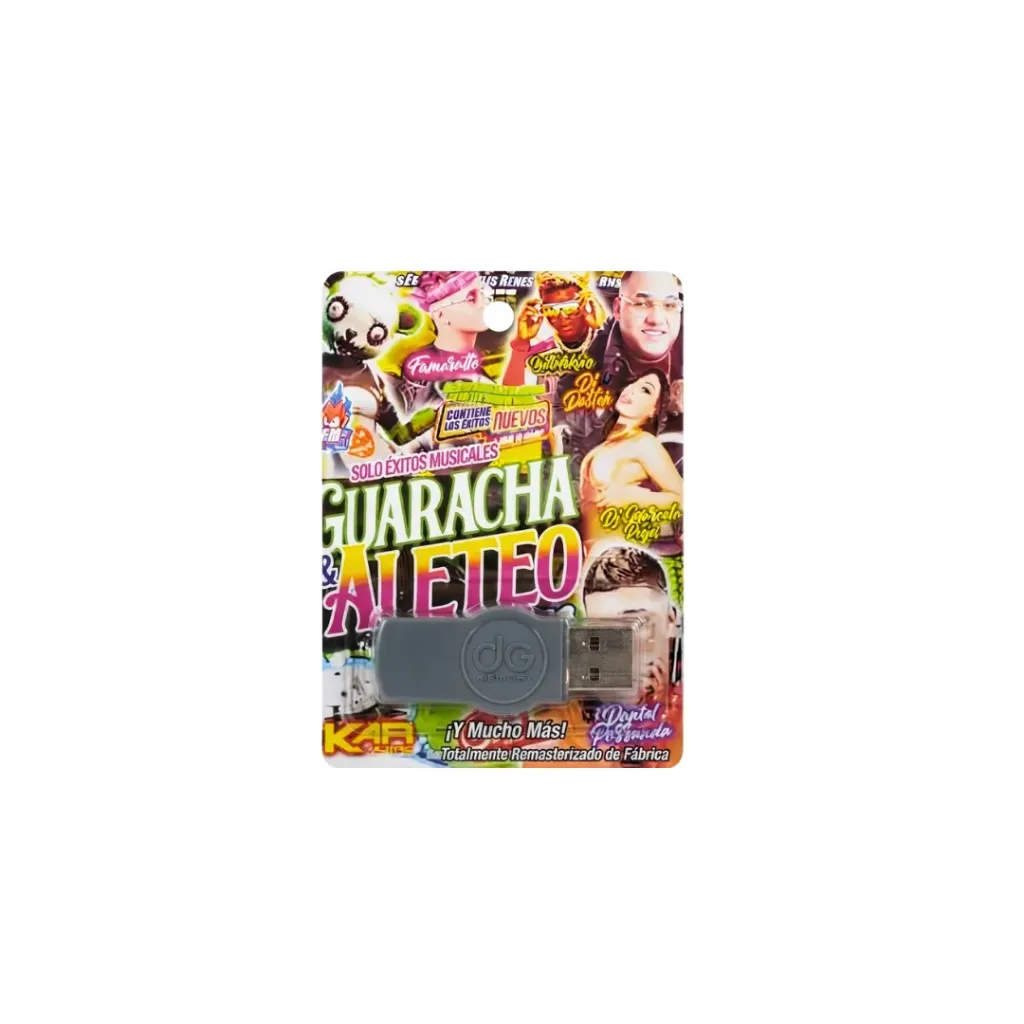 [1444] MEMORIA CON MUSICA GUARACHA TECNOHOUSE