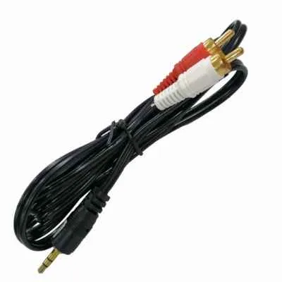 [1353] CABLE PLUG A RCA 2X1 PARA TELEFONO 1.5 MTS