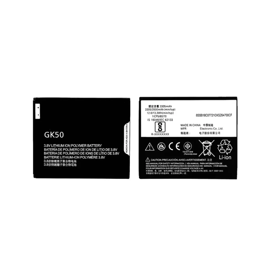 BATERIA MOTO E3 POWER E4 G4 PLAY E5 GK50 XT1607