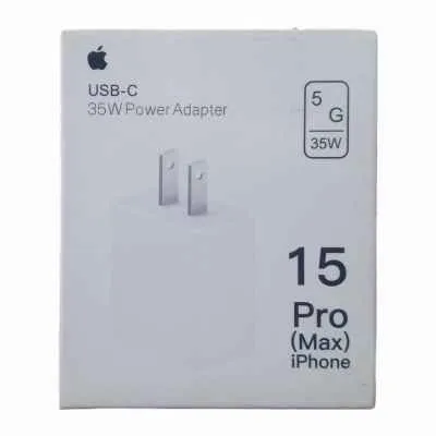 TACO DE CARGA IPHONE 15 PRO MAX 35W TIPO C