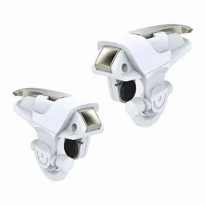 GATILLO GAMER TELEFONO BLANCO 2 CLICK X2 PIEZAS