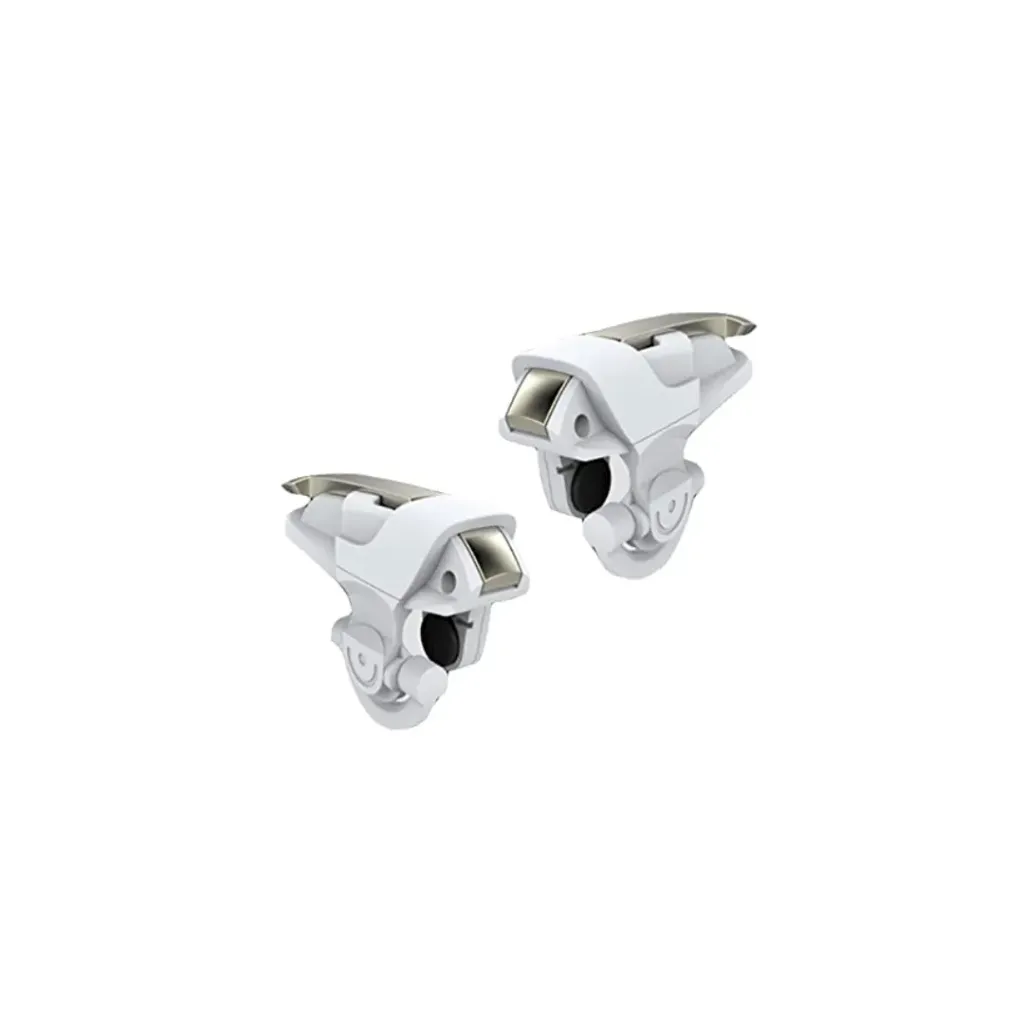 GATILLO GAMER TELEFONO BLANCO 2 CLICK X2 PIEZAS