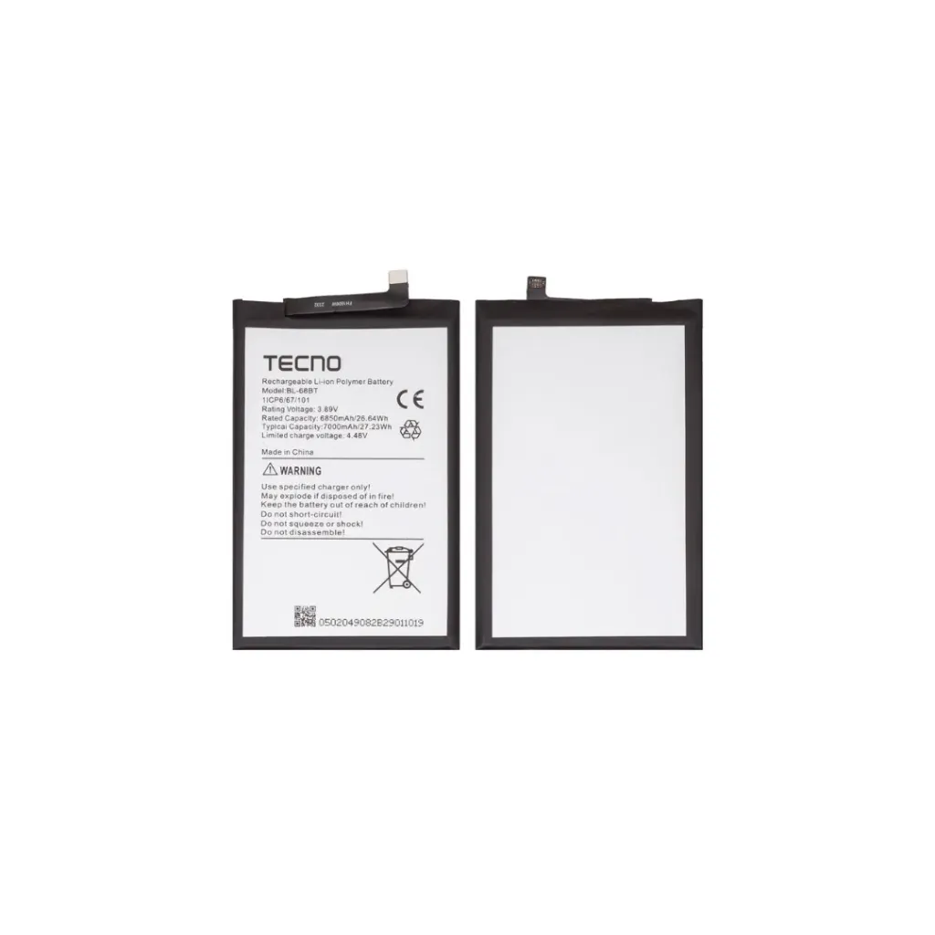 BATERIA POVA 6 NEO TECNO POVA NEO 2 TECNO POVA NEO 3 BL68BT