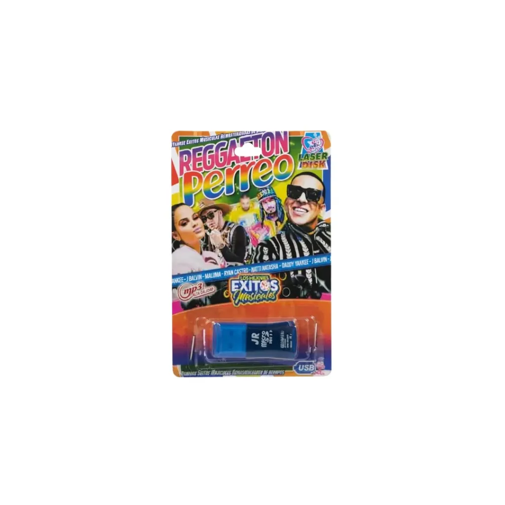 [2364] MEMORIA CON MUSICA REGGAETON FUMARATO