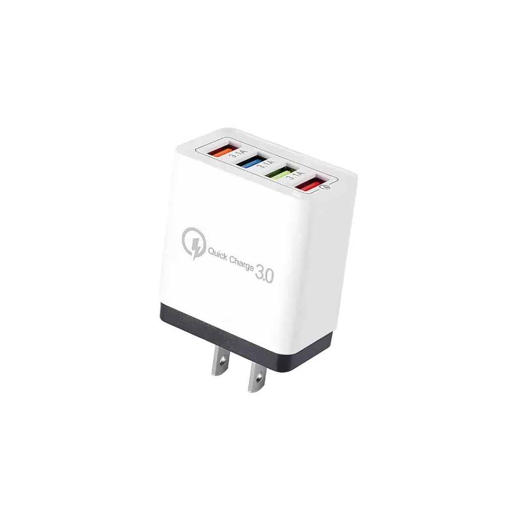 TACO DE CARGA 4 USB 3.1AMP
