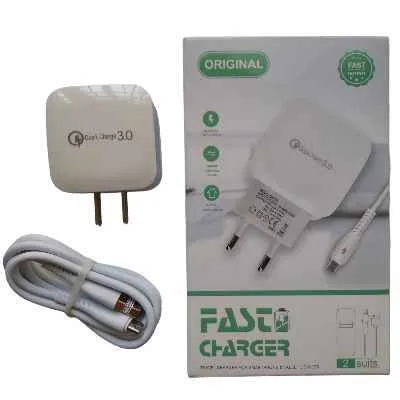 CARGADOR MICRO 3AMP QUICK CHARGE UN SOLO PUERTO