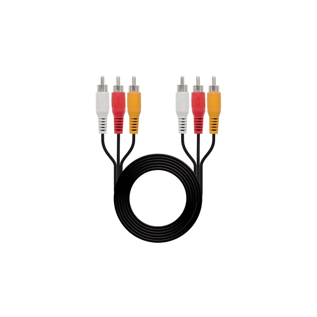 CABLE RCA 1.5 METROS 3X3