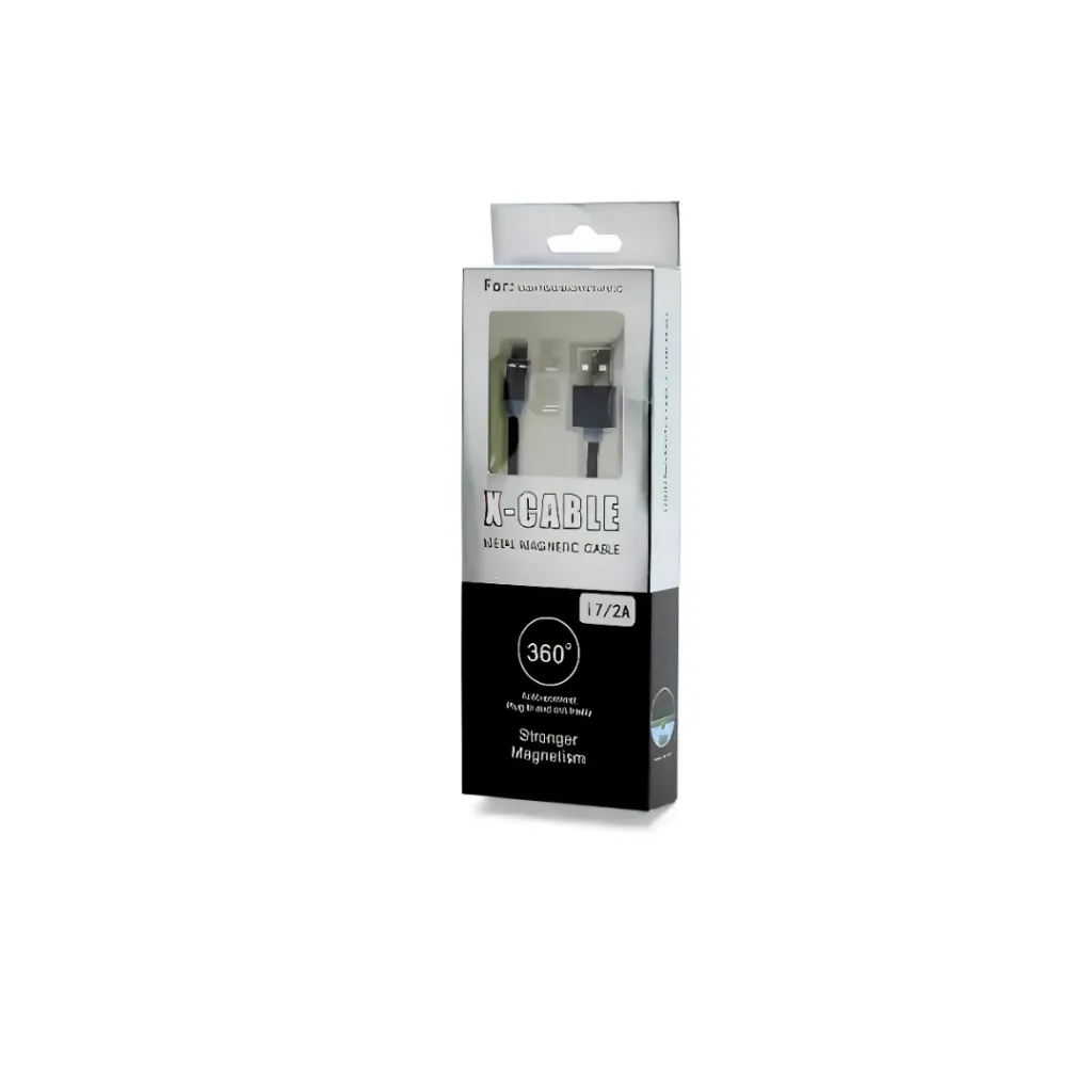 CABLE MAGNÉTICO 3 PUNTAS LIGHTNING MICRO TIPO C