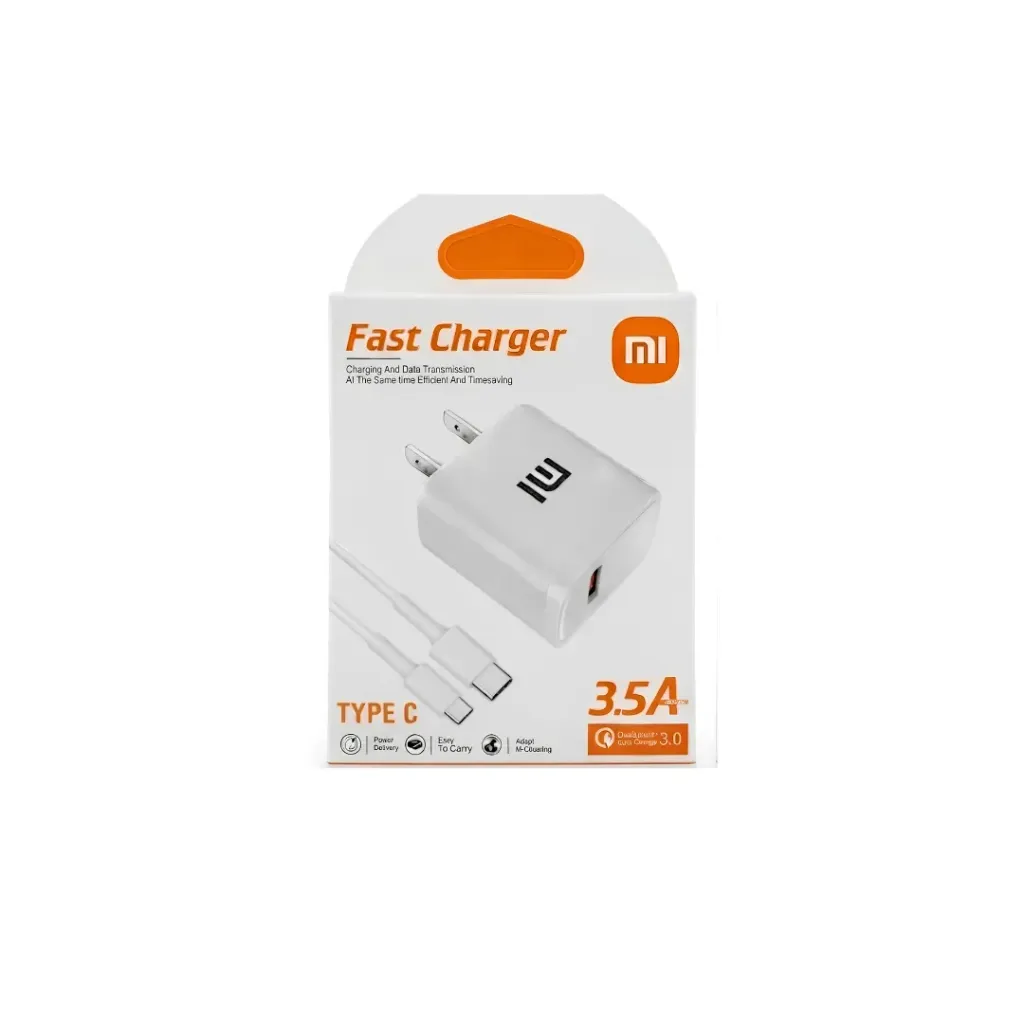 CARGADOR XIAOMI TIPO C 3.5A