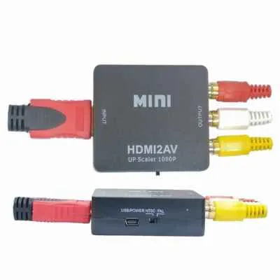 [1264] CONVERTIDOR HDMI A RCA HDMI A AV