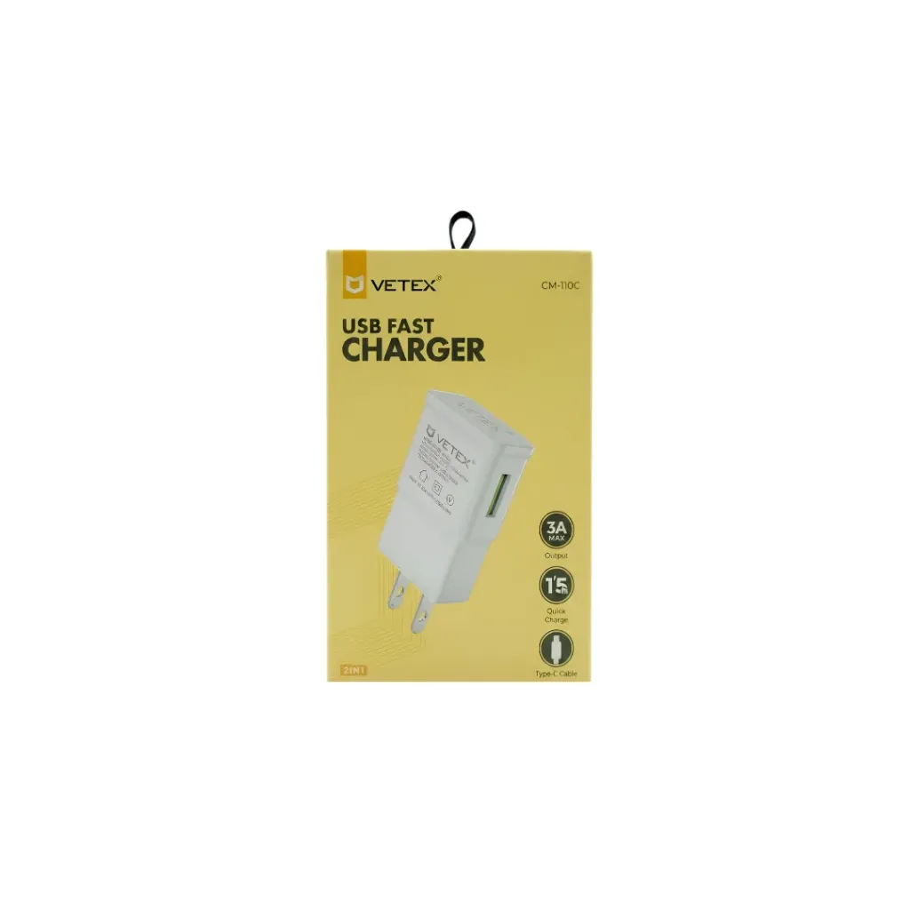 CARGADOR TIPO C VETEX CM110C