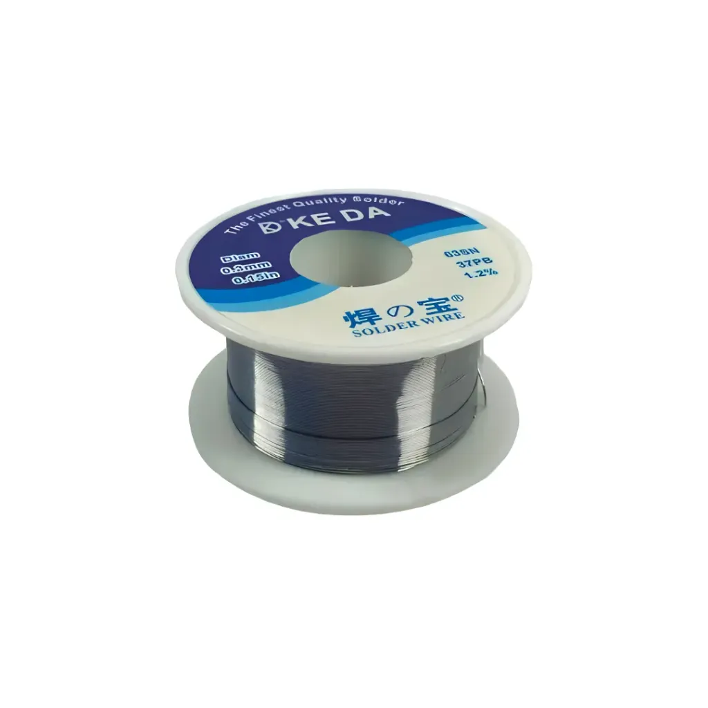 ESTAÑO KEDA ROLLO 0.3MM 63SN 37PB 1.2%