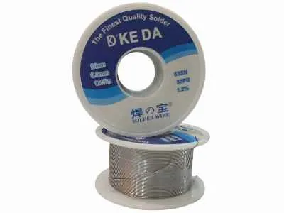 [1101] ESTAÑO KEDA ROLLO 0.3MM 63SN 37PB 1.2%