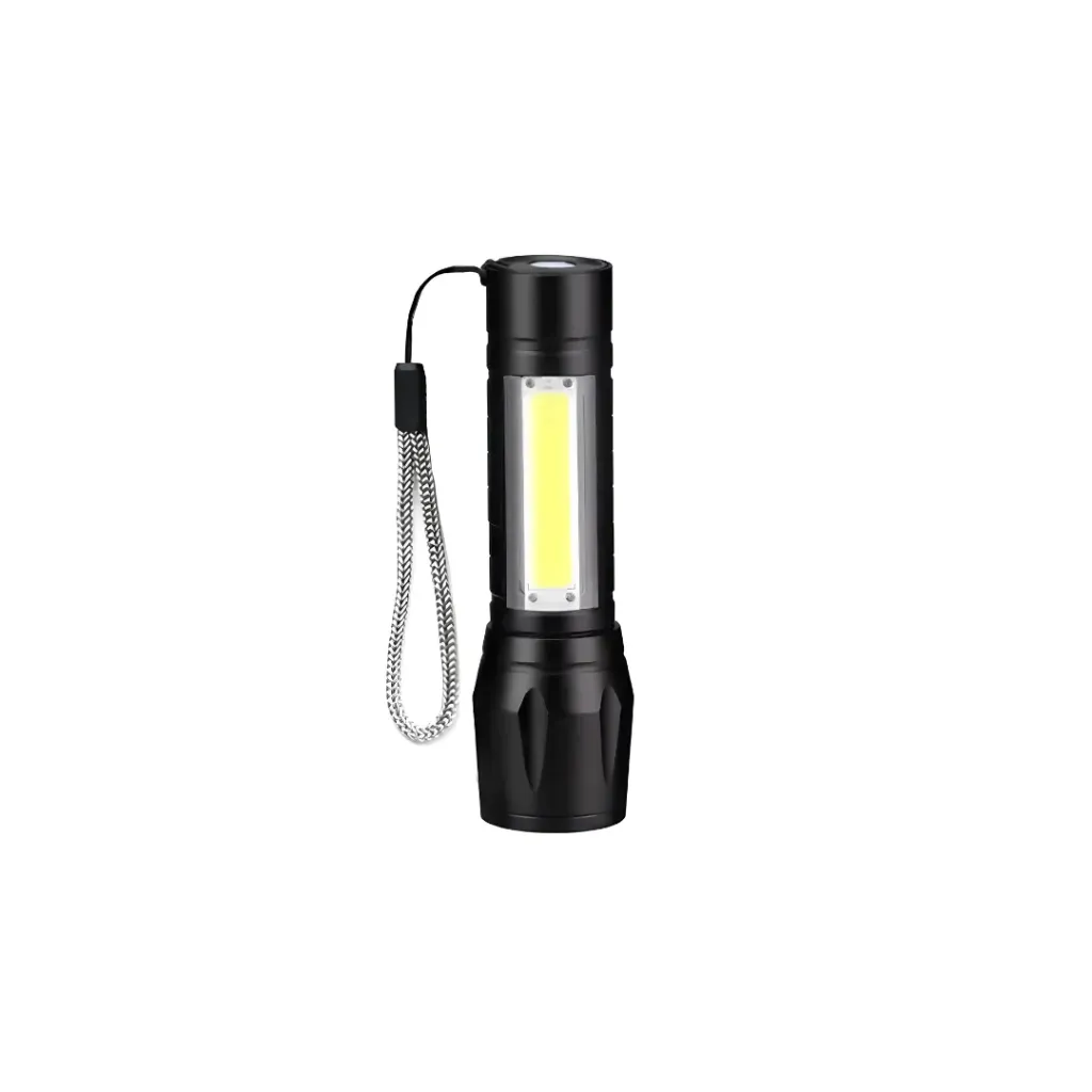 LINTERNA QUALITY NEGRA LED PEQUEÑA