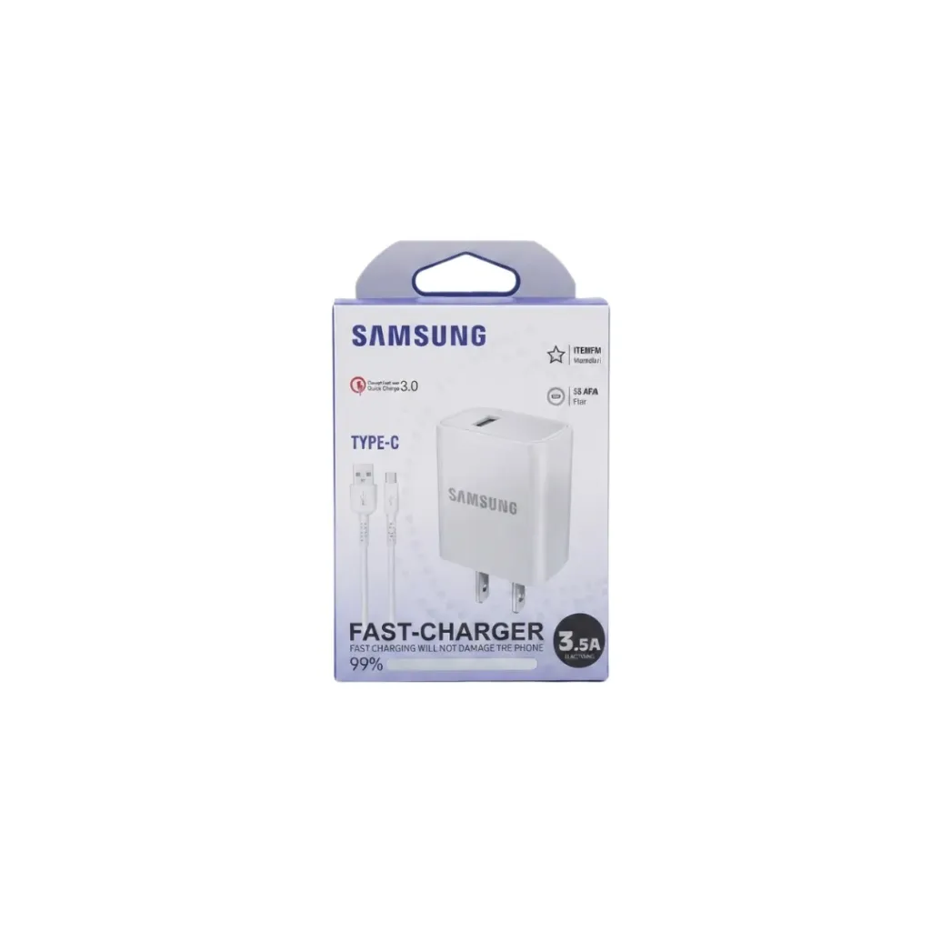 [2581] CARGADOR SAMSUNG TIPO C 3.5A