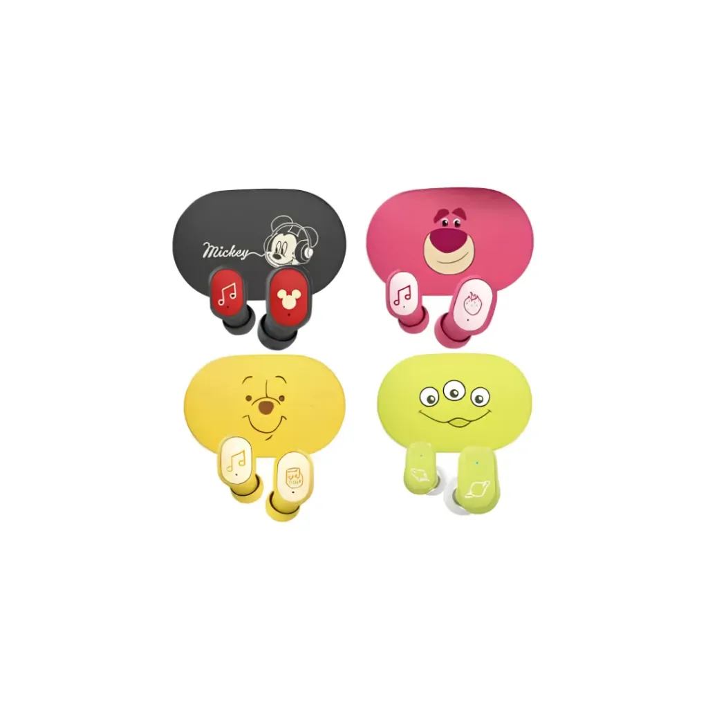 AUDIFONO INALAMBRICO DISNEY E6S MICKEY WINNIE POOH STITCH TOY STORY
