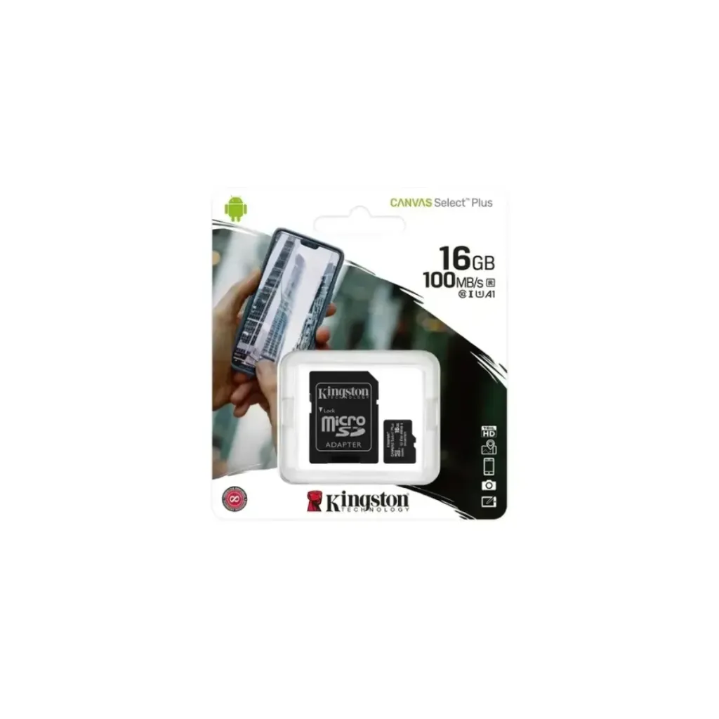 MEMORIA MICRO SD KINGSTON 16GB
