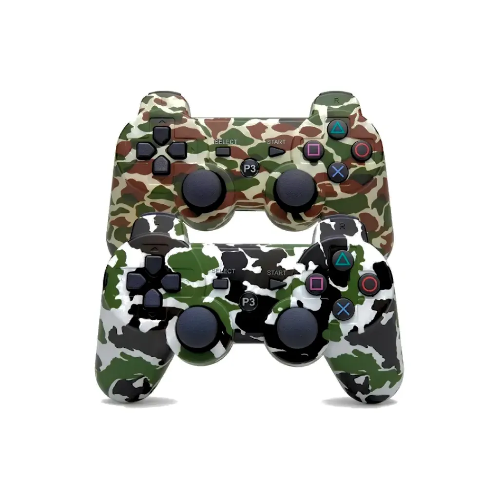 CONTROL INALÁMBRICO PLAY 3 PS3 ESTAMPADO CAMUFLADO