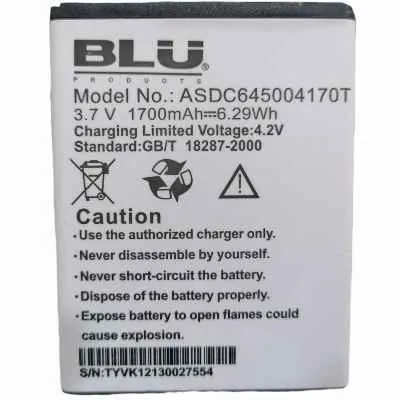 BATERIA BLU STUDIO ADVANCE 4.5 A310 A310A C645004170T