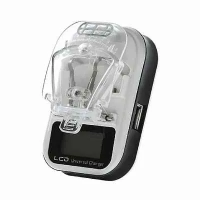 CARGADOR UNIVERSAL LCD PARA BATERIAS