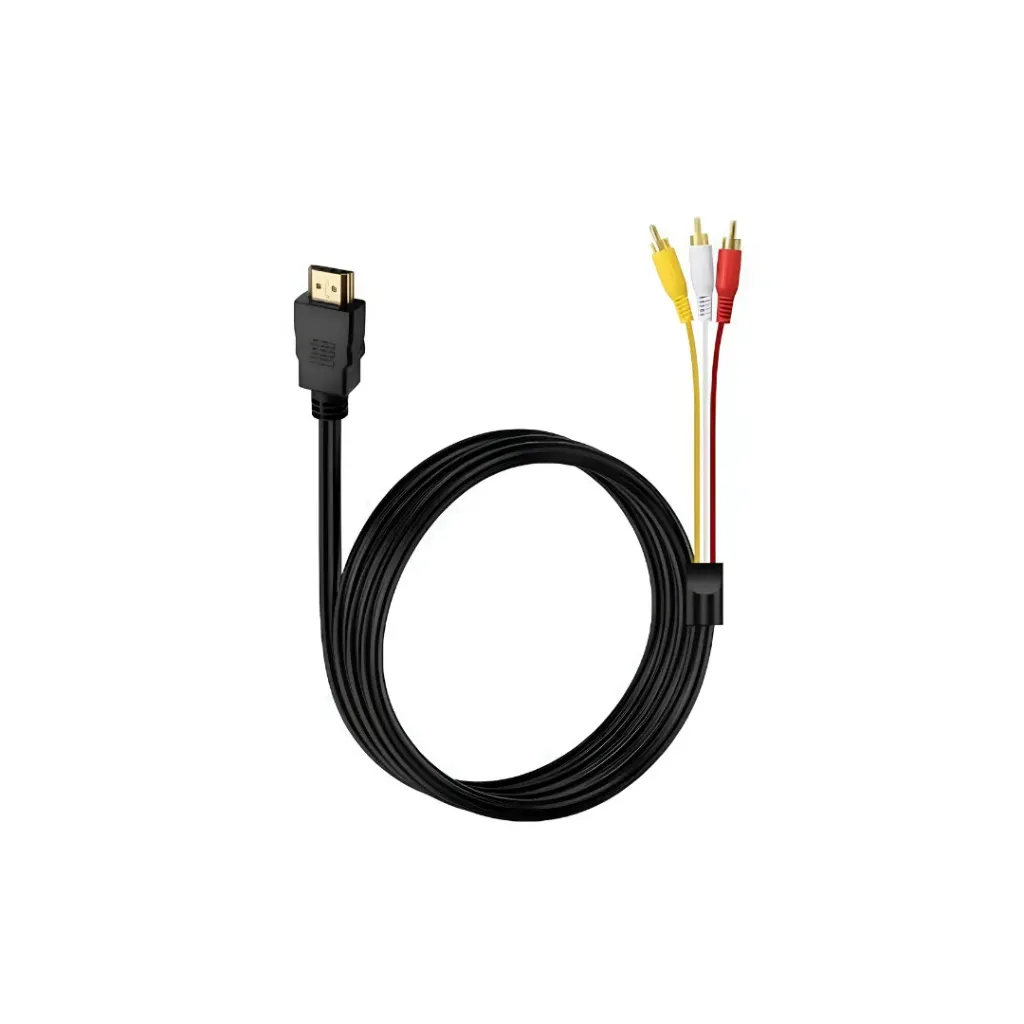 CABLE HDMI A RCA AUDIO Y VIDEO