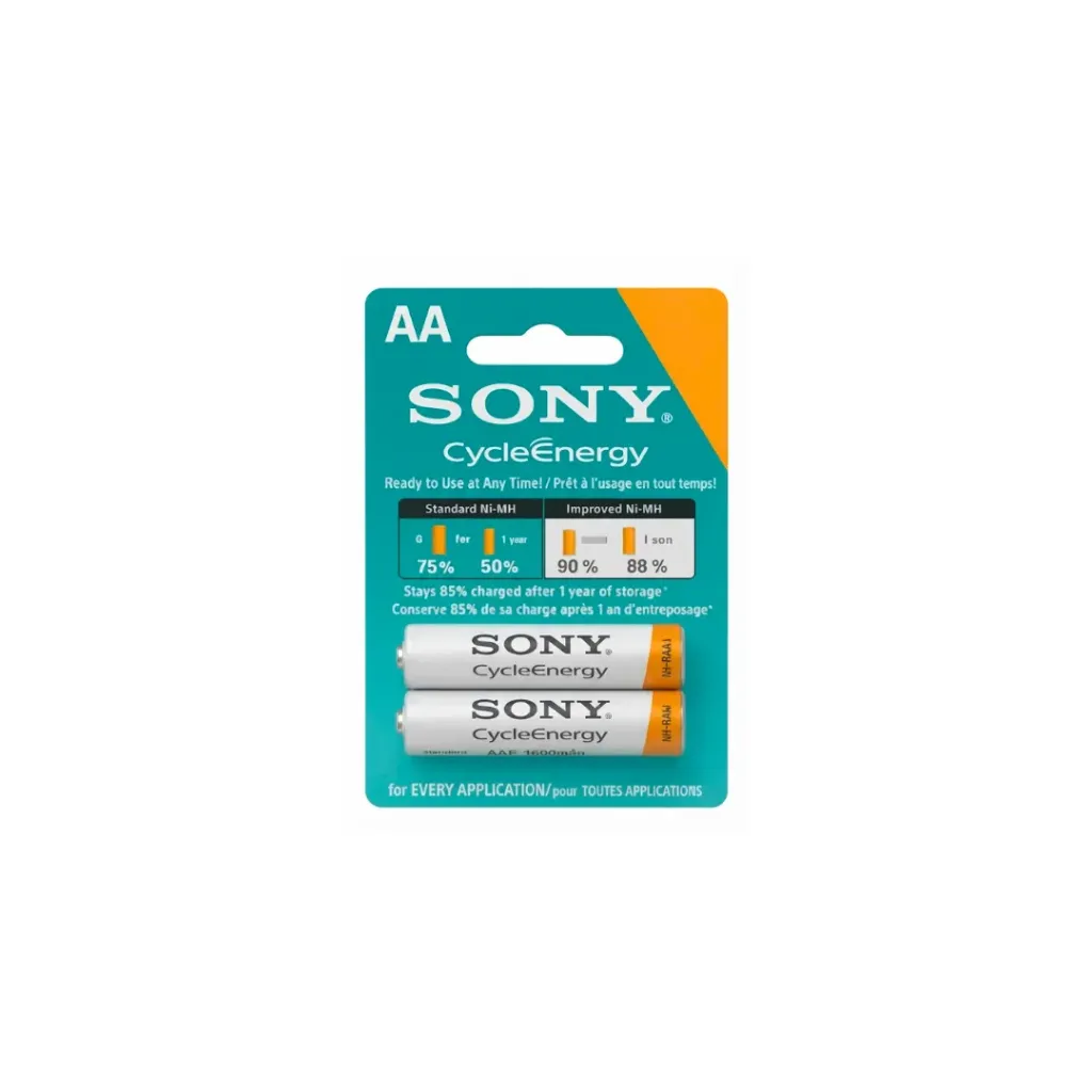 PILA AA SONY RECARGABLE X2 UNIDADES