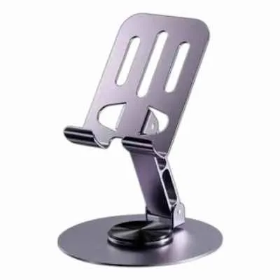 [1764] PORTA CELULAR METALICO DE MESA