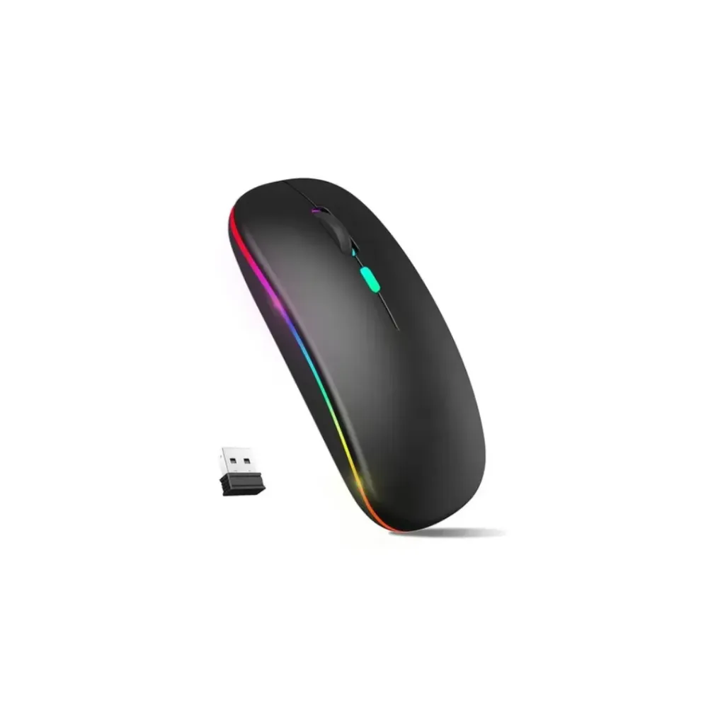 [2361] MOUSE INALAMBRICO GAMER RGB RECARGABLE
