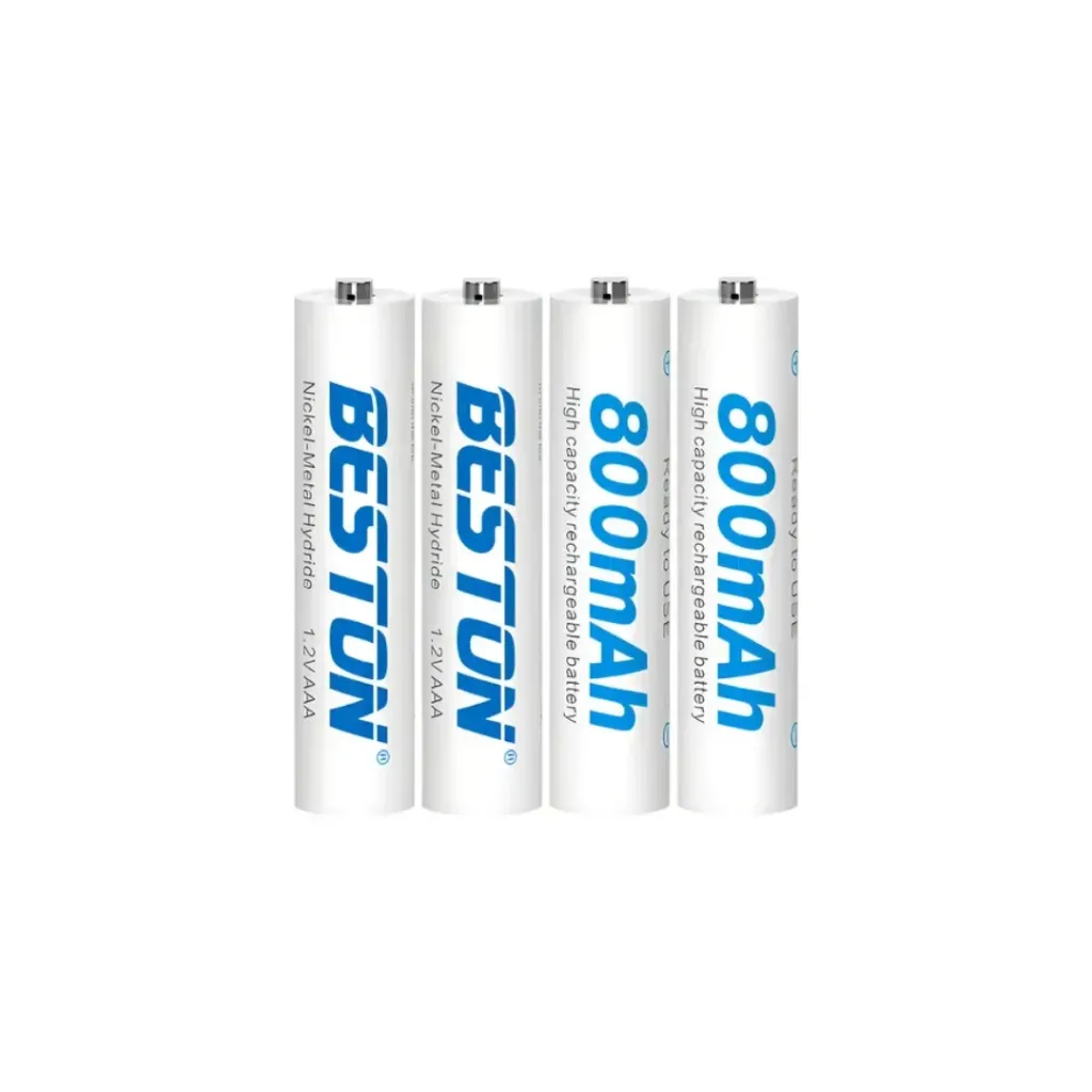 [2910] PILA AAA BESTON RECARGABLE 800MAH X4 UNIDADES