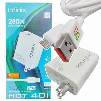 CARGADOR INFINIX MICRO 280W FAST CHARGER
