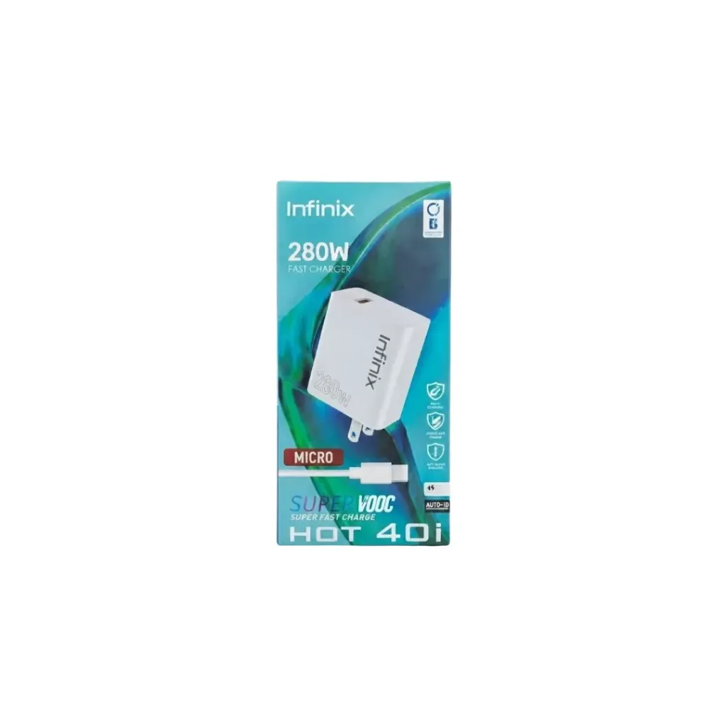 CARGADOR INFINIX MICRO 280W FAST CHARGER