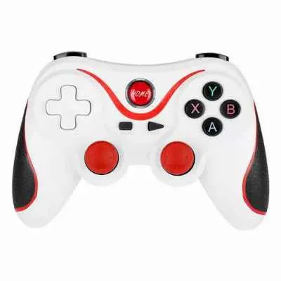 [2964] CONTROL GAMER BLUETOOTH PARA CELULAR X3 BLANCO