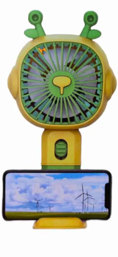 VENTILADOR RECARGABLE PORTACELULAR HANDY FAN