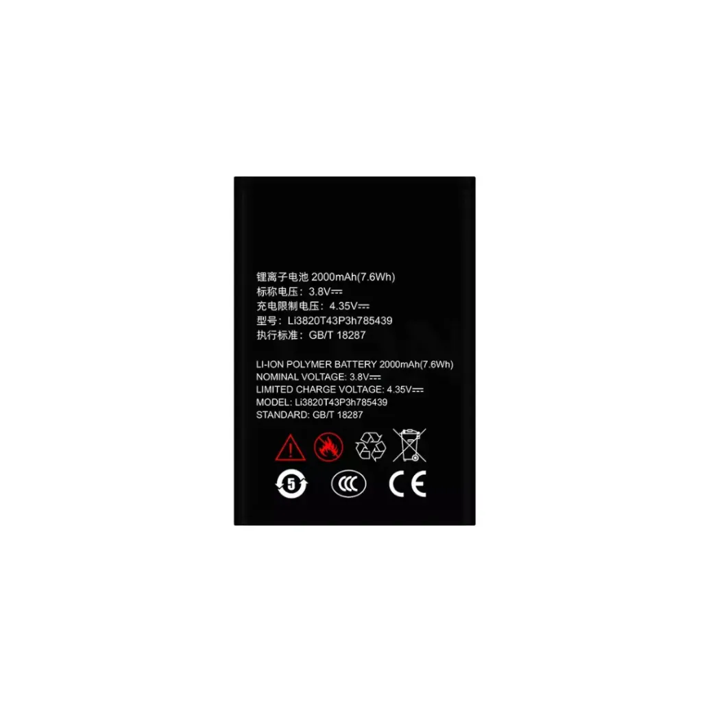 BATERIA ZTE BLADE L3 Li3820T43P3h785439