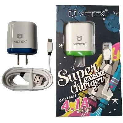 CARGADOR MICRO VETEX QCM257C 4.1