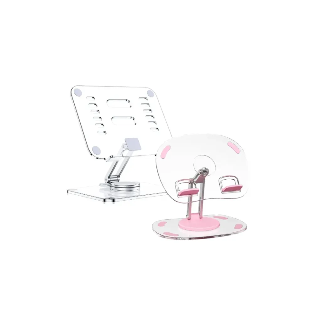 BASE PARA TABLET ACRÍLICA Q16 OVALADA Y CUADRADA