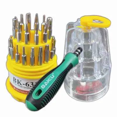 [2963] SET DESTORNILLADORES BAKU K631 31