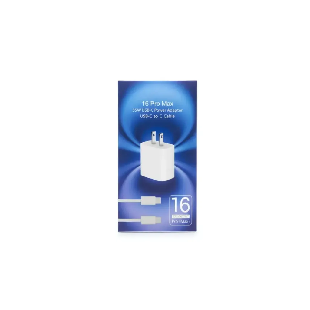 [0010] CARGADOR IPHONE 16 PRO MAX TIPO C A C 35W