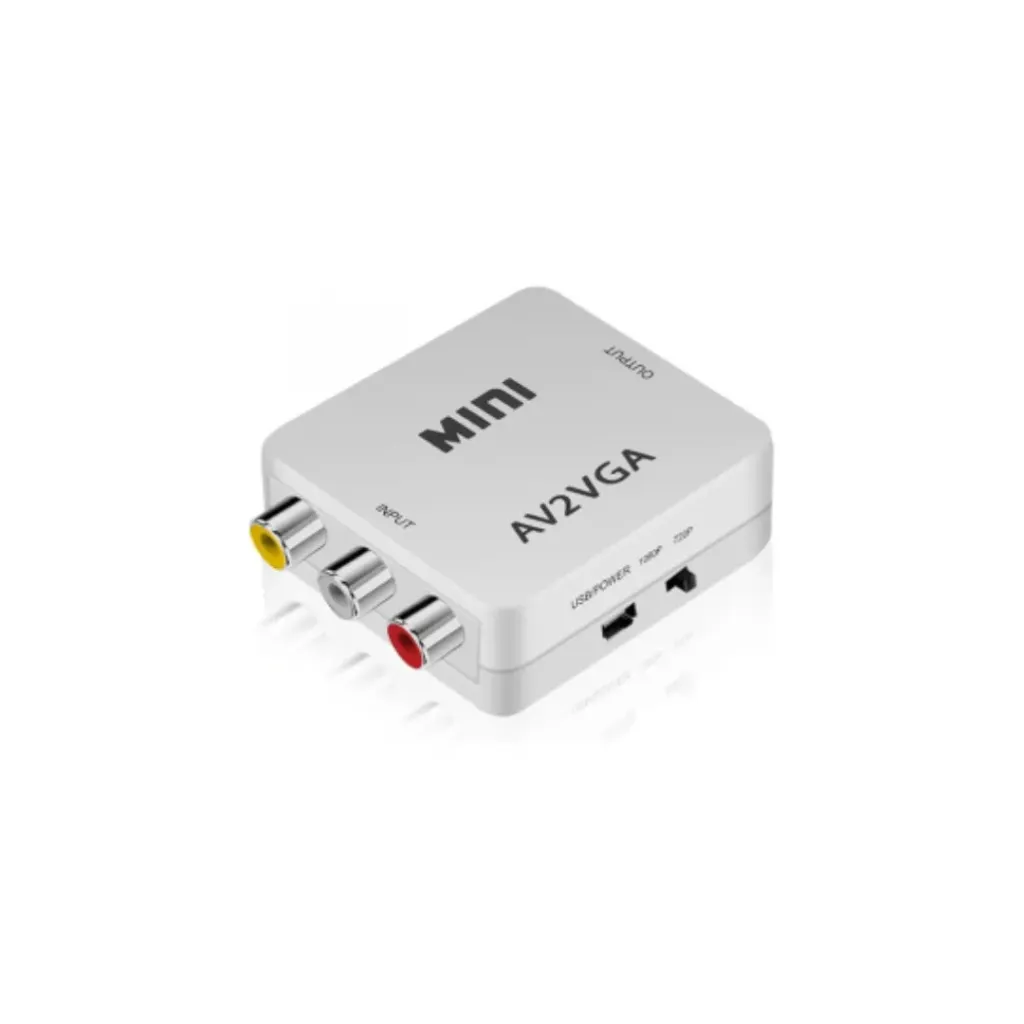 CONVERTIDOR RCA A VGA AV2VGA