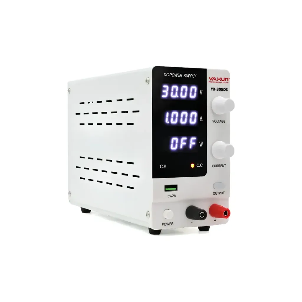 [1593] FUENTE DE PODER ALIMENTACION YAXUN YX305DS 5AMP 30V 110V