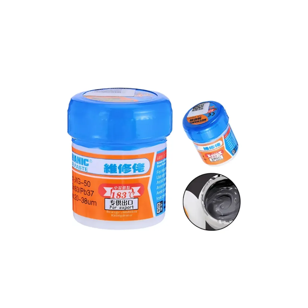 ESTAÑO PASTA MECHANIC XG50 60 GRAMOS 138 GRADOS