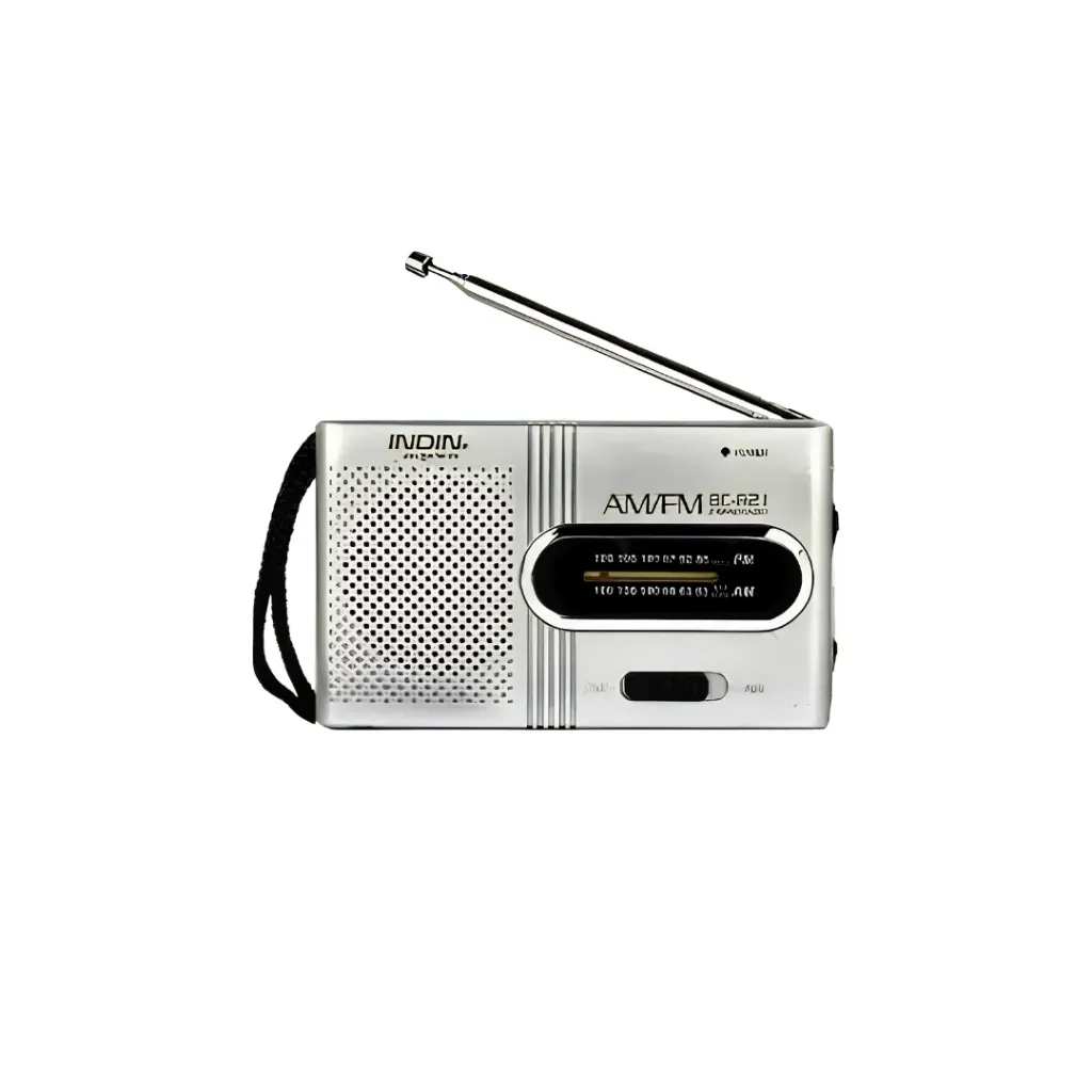 RADIO AM/FM PORTATIL INDIN BCR21 PILAS AA