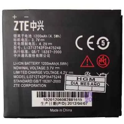 BATERIA ZTE P736 P736E V880T LI3712T42P3H475248