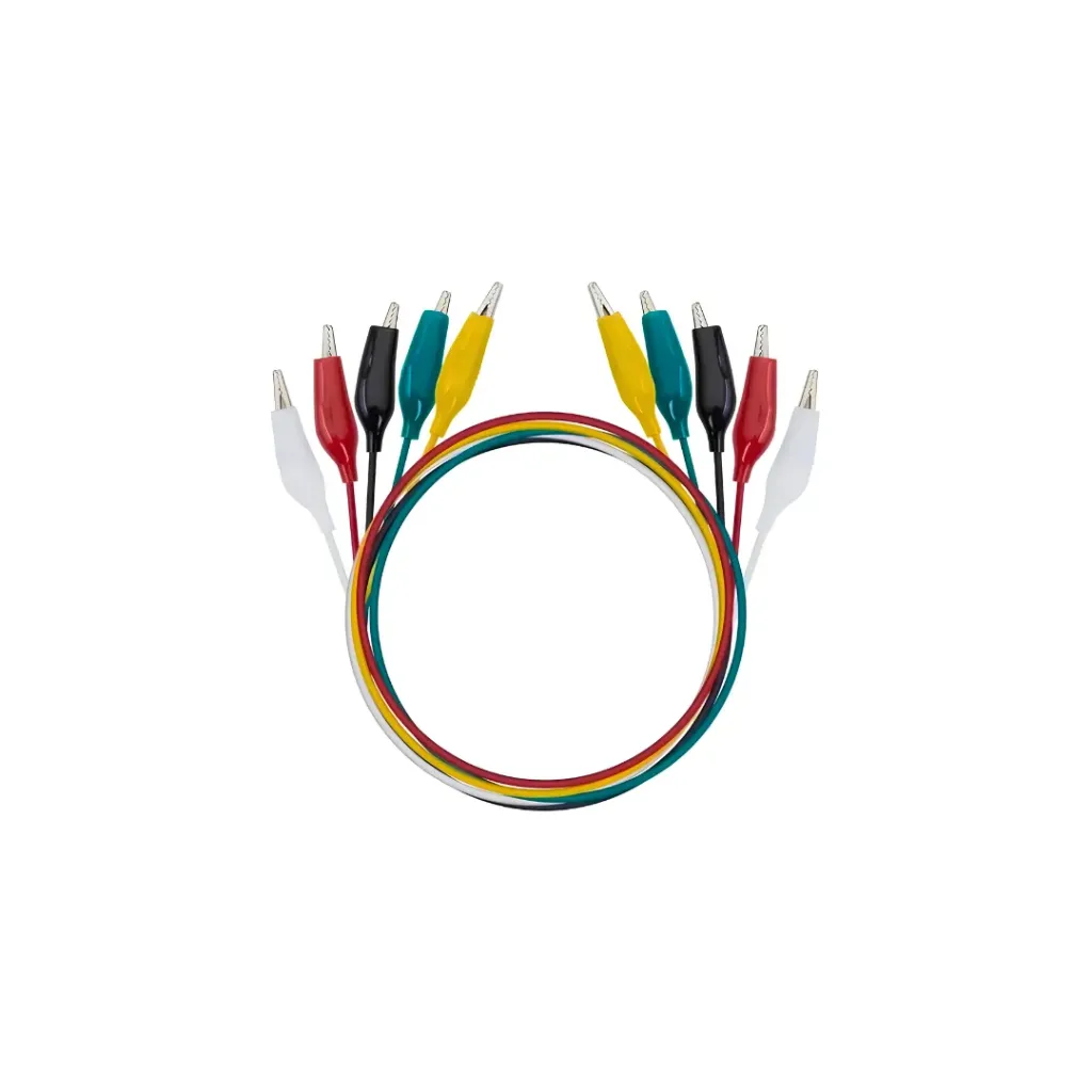 CABLES PUNTAS DE PRUEBA CAIMÁN DOBLE PUNTA