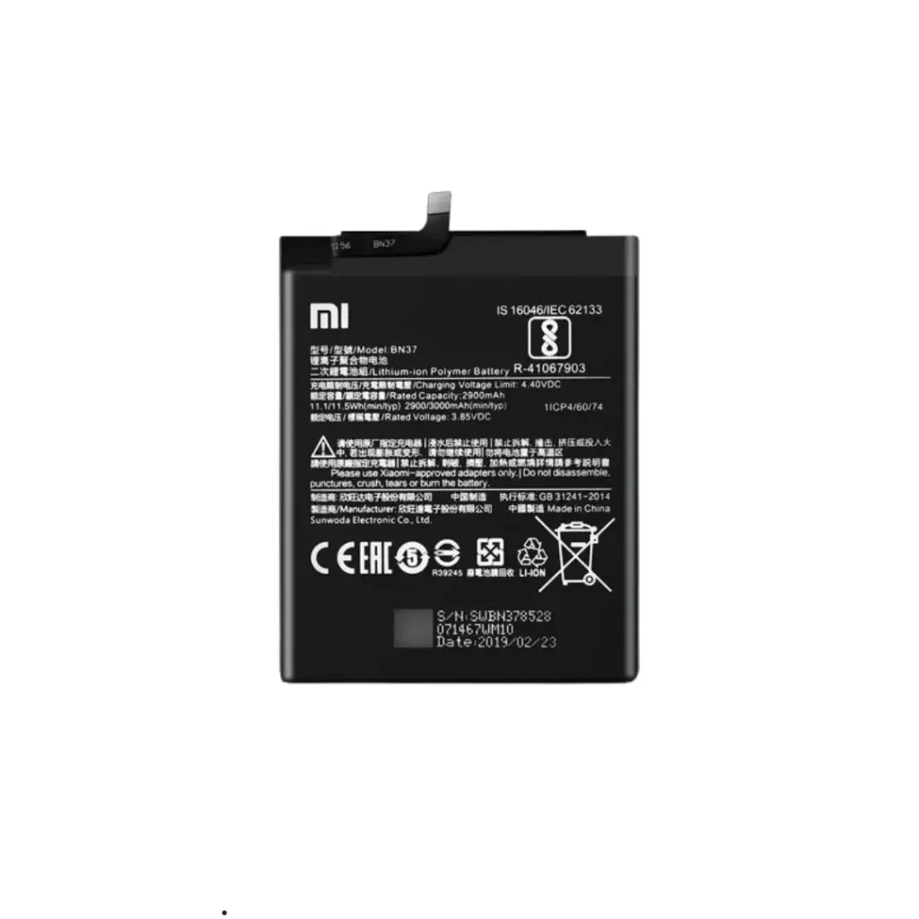 [0676] BATERIA XIAOMI REDMI 6 REDMI 6A MI A2 BN37